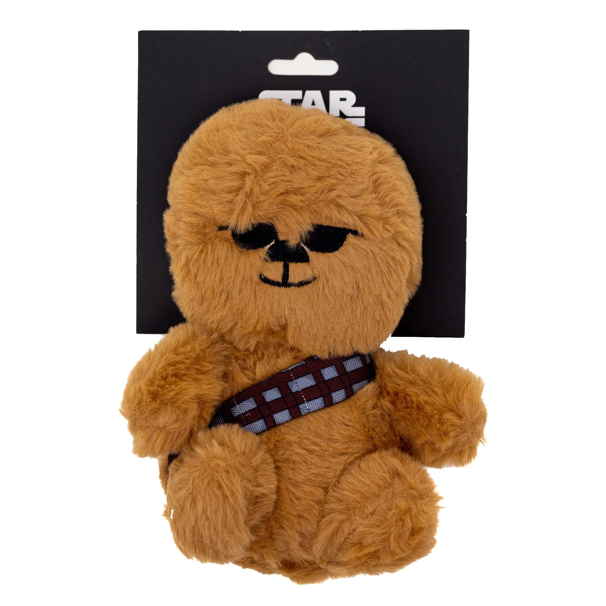Dog Toy Squeaker Plush - Star Wars Chibi Chewbacca Sitting Pose - Image 3