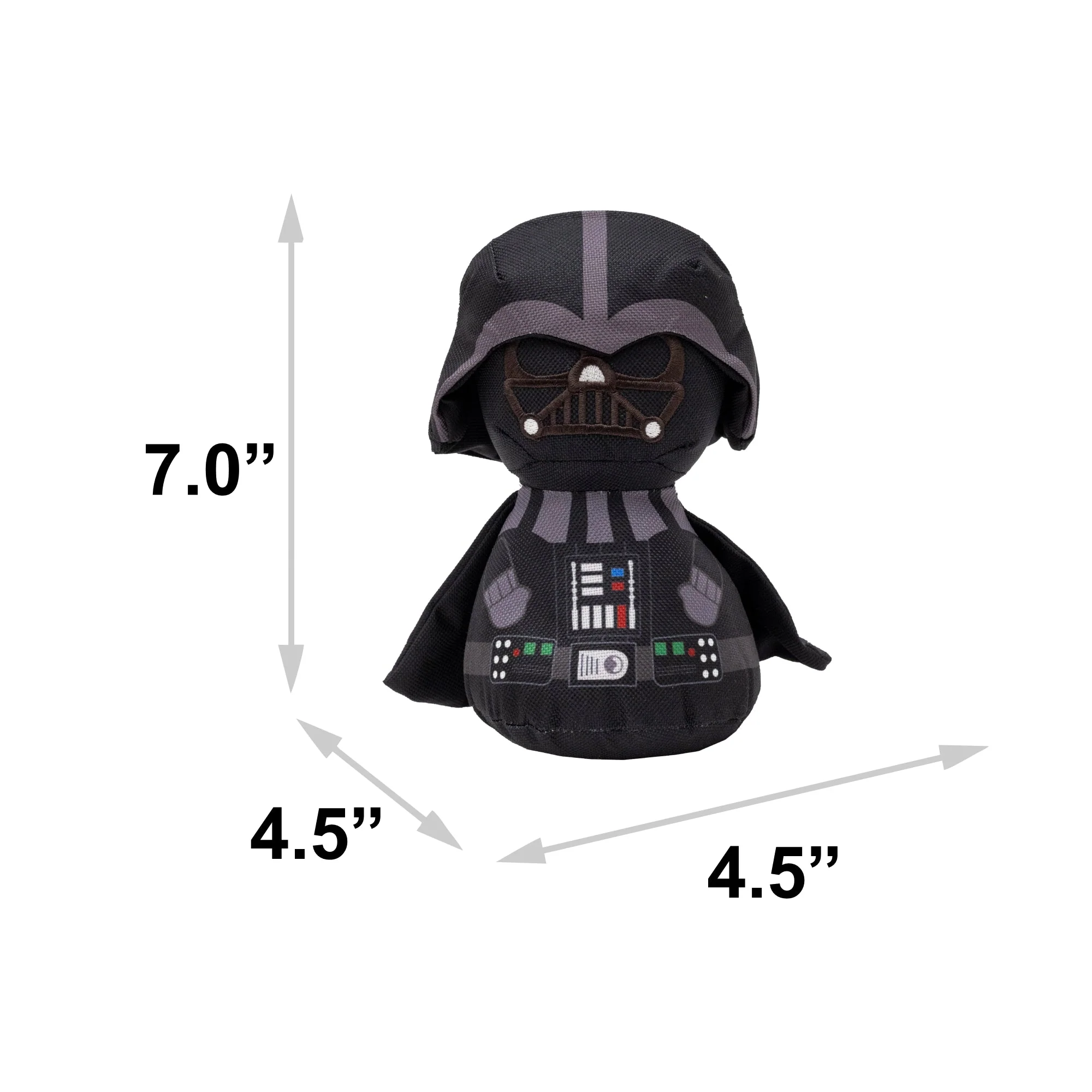 Dog Toy Squeaker Plush - Star Wars Darth Vader Big Head Pose - Image 4
