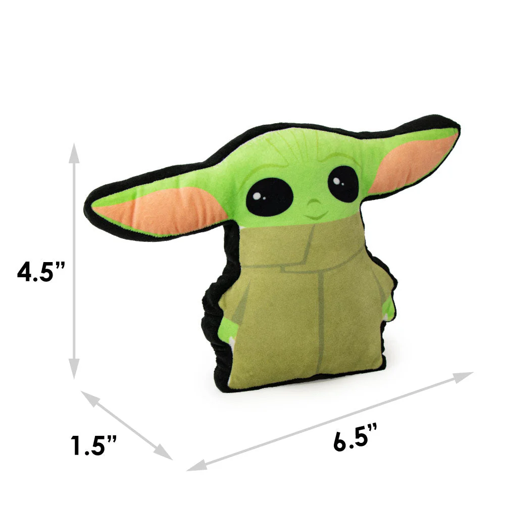 Dog Toy Squeaker Plush - Star Wars The Child Flat Standing Pose - Image 4