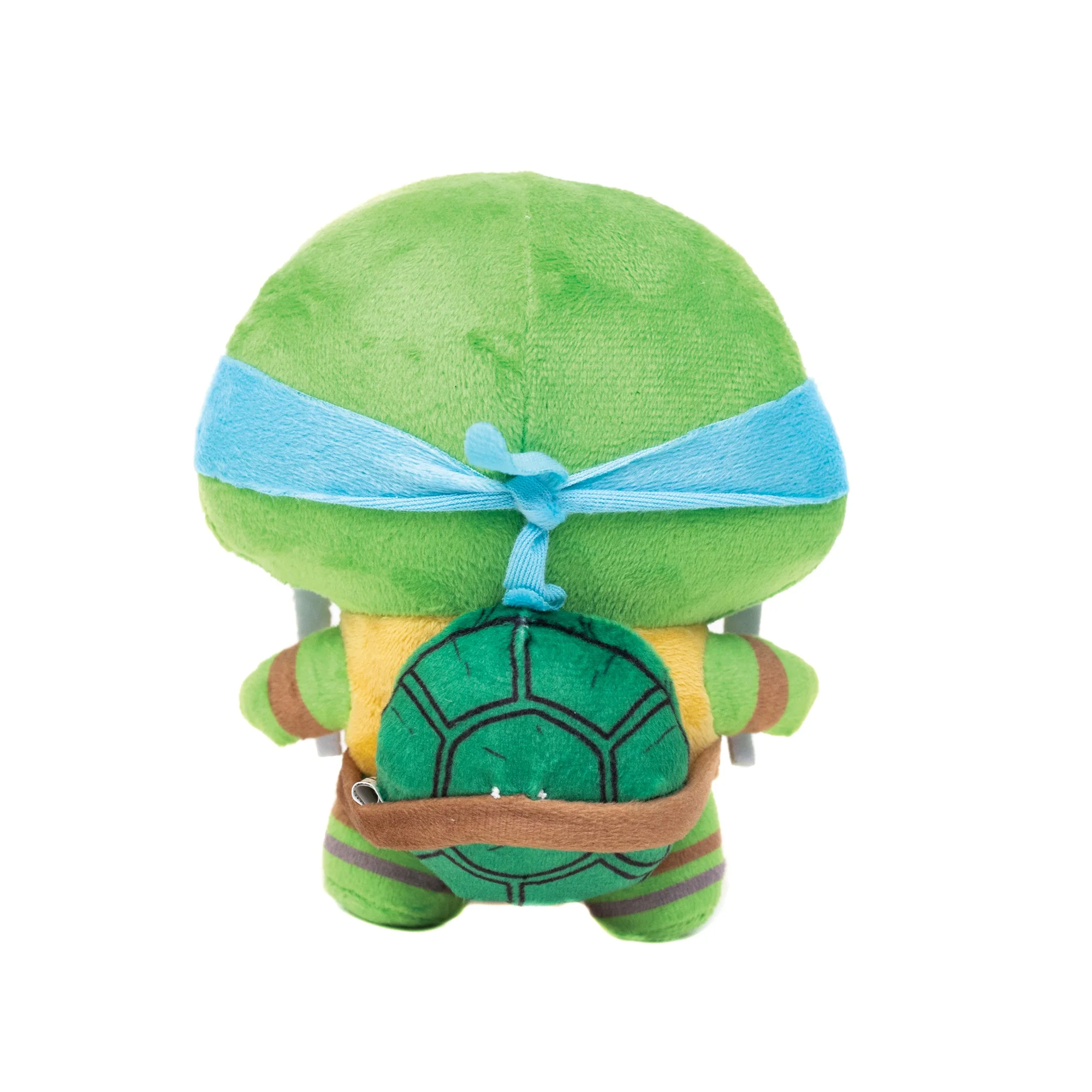 Dog Toy Squeaker Plush - Teenage Mutant Ninja Turtles Leonardo Full Body Sword Pose Blue - Image 3