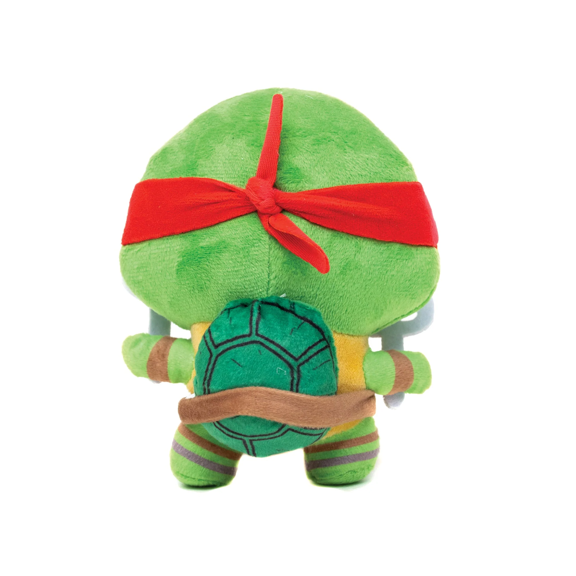 Dog Toy Squeaker Plush - Teenage Mutant Ninja Turtles Raphael Full Body Sais Pose Red - Image 3