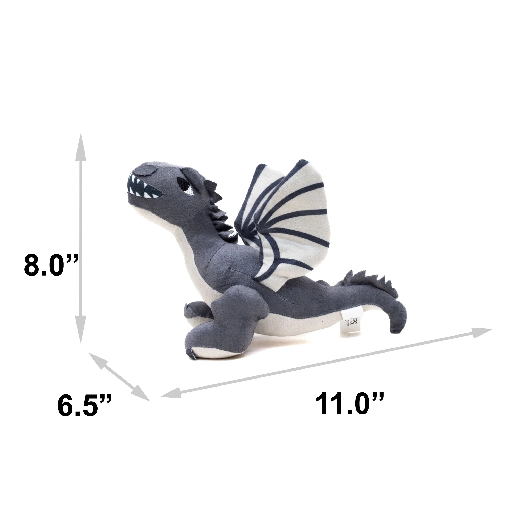 Dog Toy Squeaker Plush - The Lord of the Rings Smaug Dragon Full Body Pose - Image 4