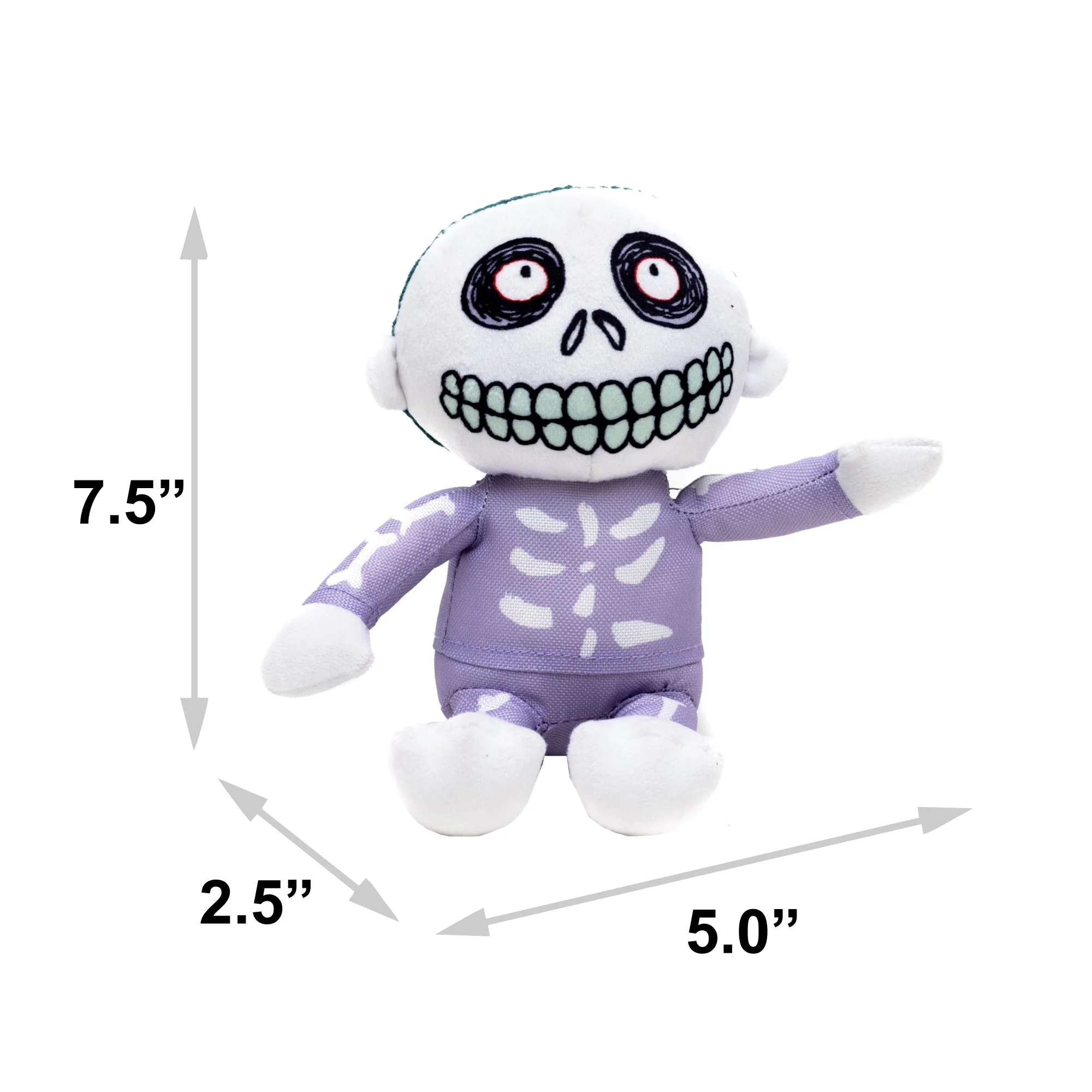 Dog Toy Squeaker Plush - The Nightmare Before Christmas Barrel Full Body Pose - Image 4