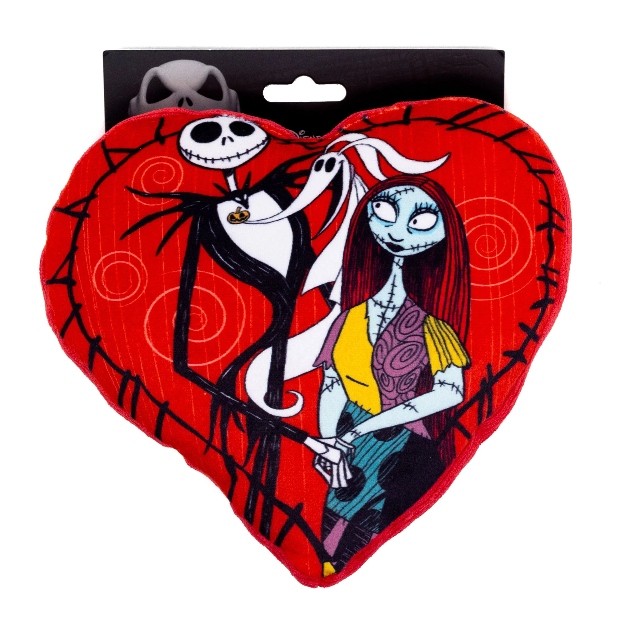 Dog Toy Squeaker Plush - The Nightmare Before Christmas Jack and Sally Heart Pose - Image 3