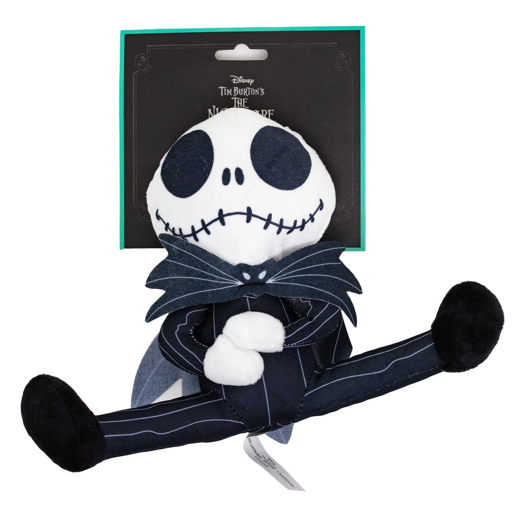 Dog Toy Squeaker Plush - The Nightmare Before Christmas Jack Sitting Pose - Image 4