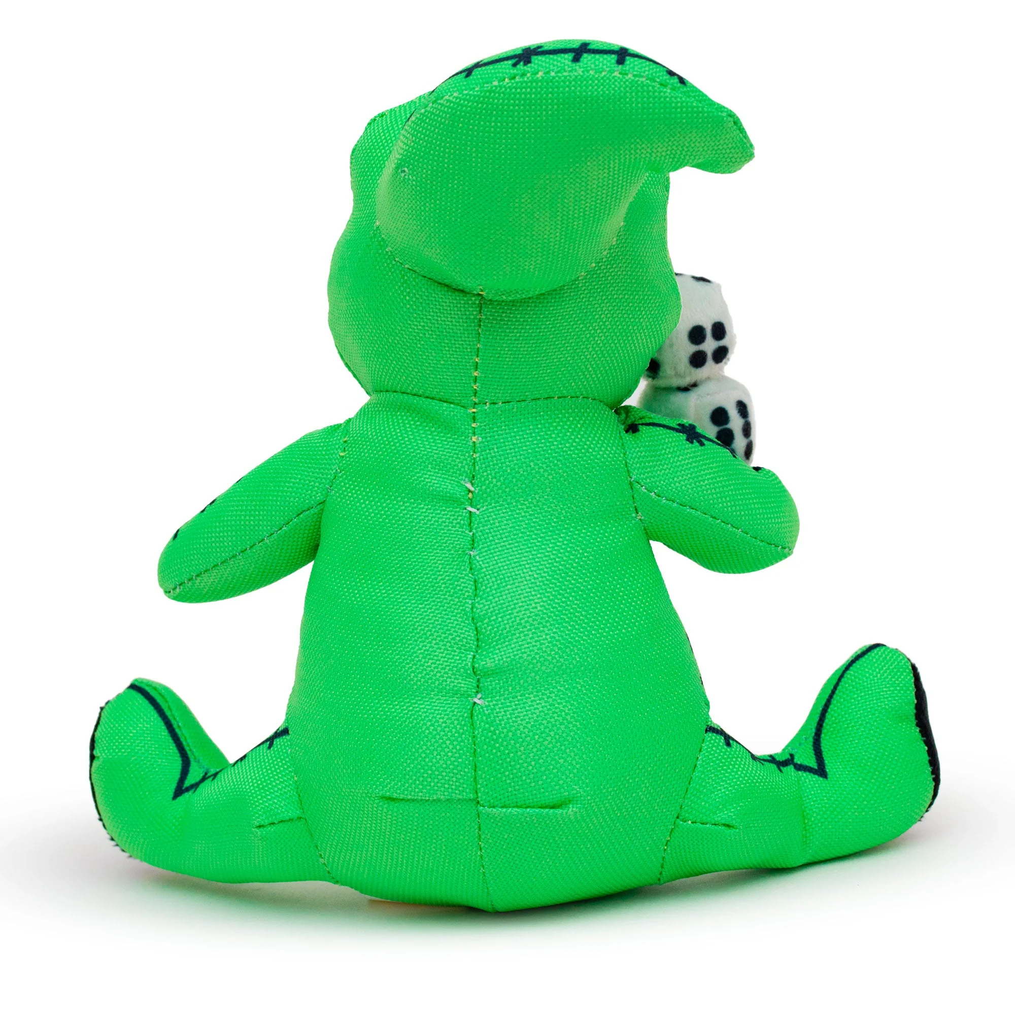 Dog Toy Squeaker Plush - The Nightmare Before Christmas Oogie Boogie Dice Sitting Pose - Image 3