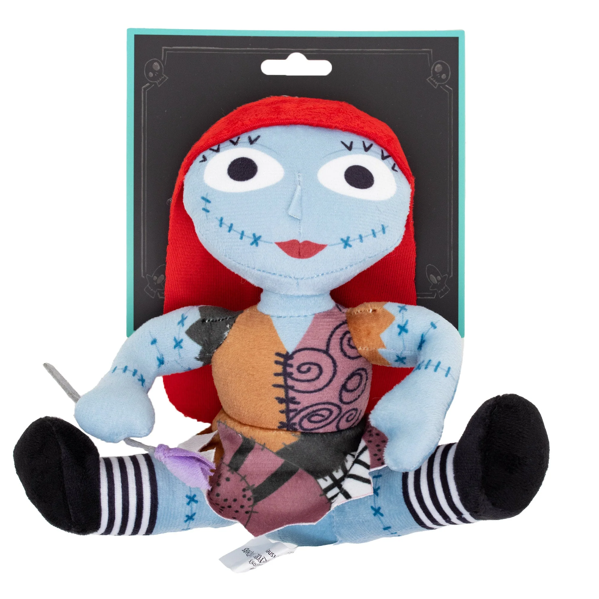 Dog Toy Squeaker Plush - The Nightmare Before Christmas Sally Sitting Pose - Image 4