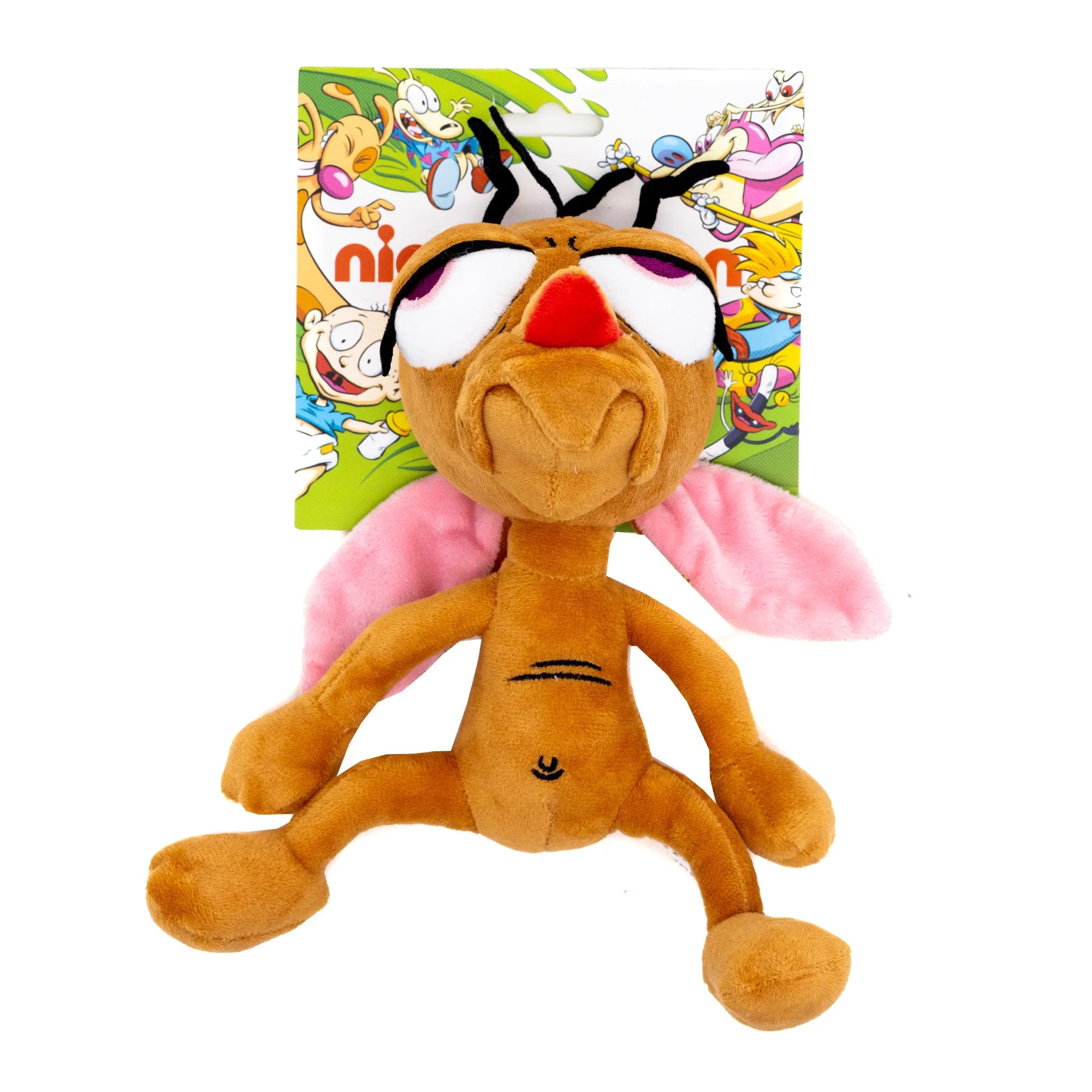 Dog Toy Squeaker Plush - The Ren and Stimpy Show Ren Full Body Pose - Image 3