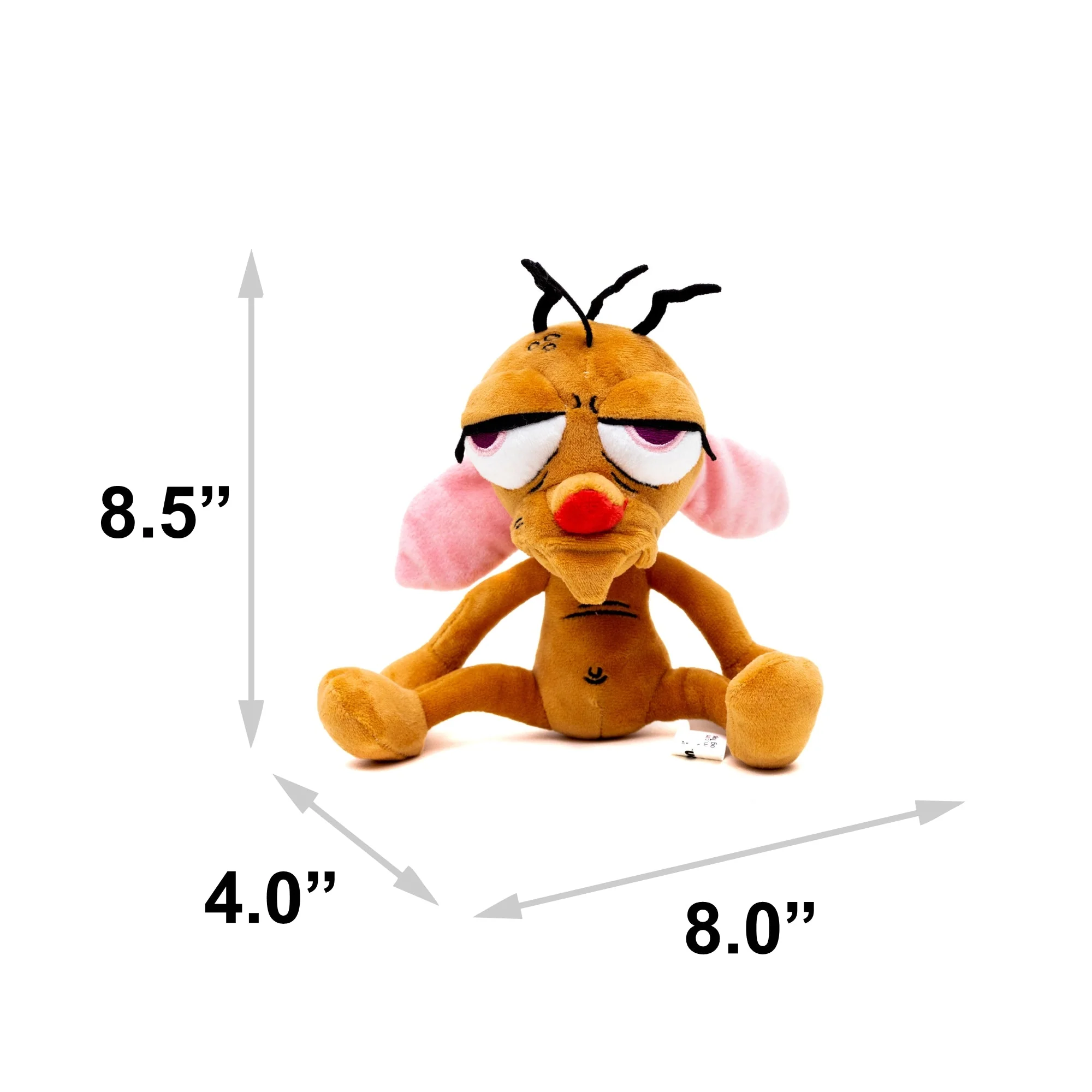 Dog Toy Squeaker Plush - The Ren and Stimpy Show Ren Full Body Pose - Image 4