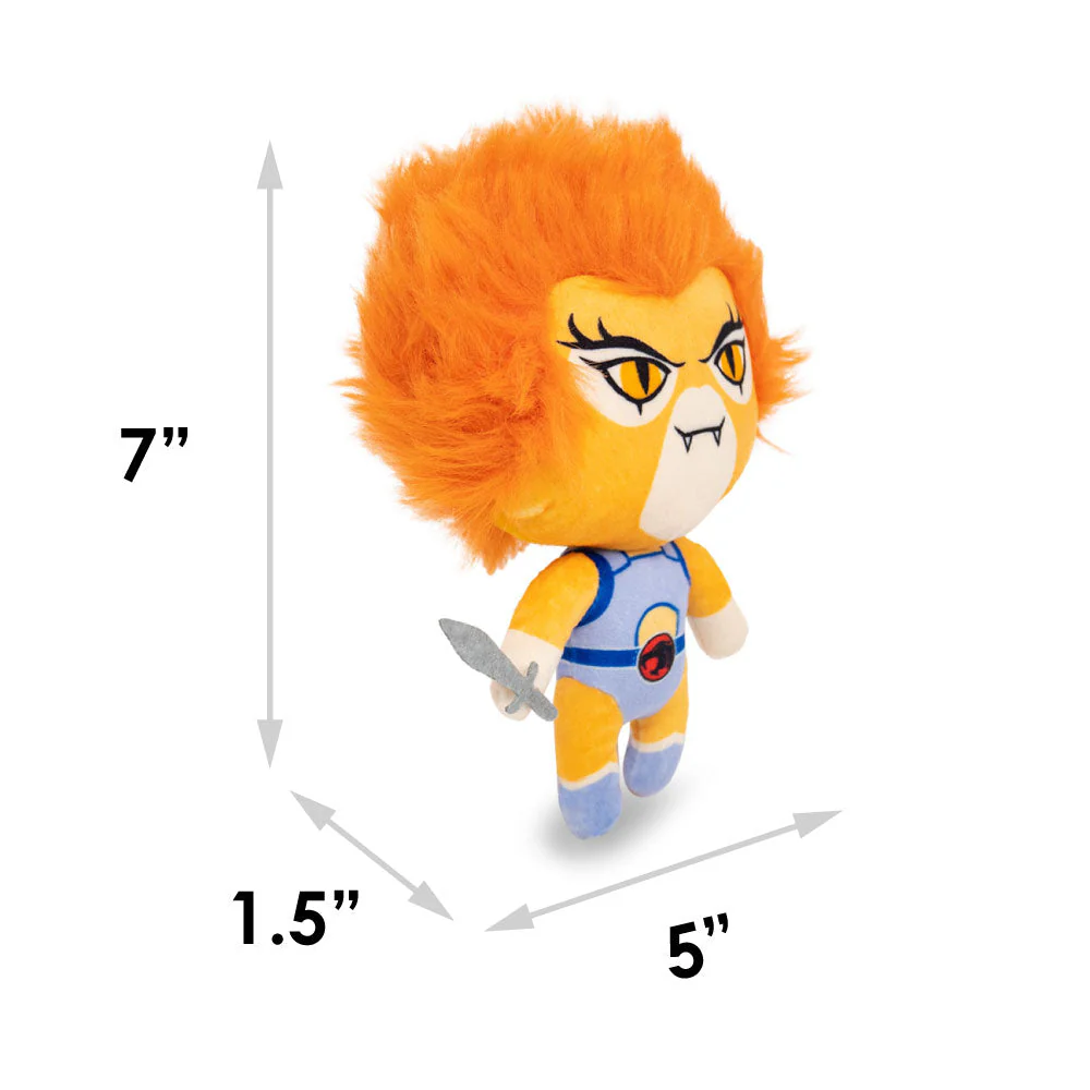 Dog Toy Squeaker Plush - ThunderCats Lion-O Full Body Standing Pose - Image 4