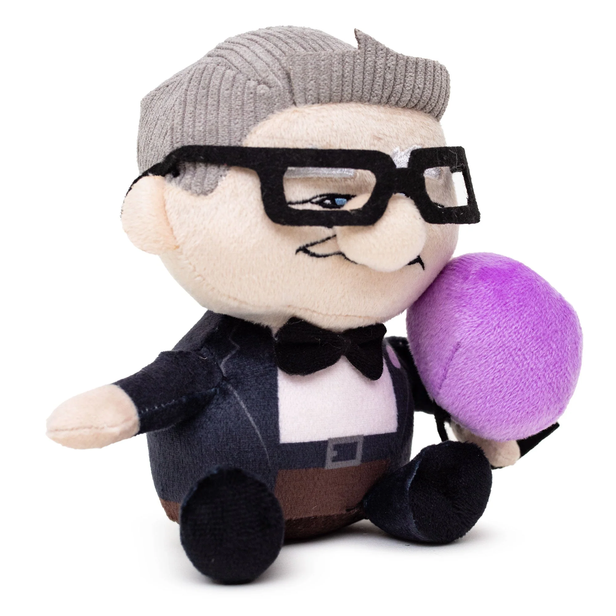 Dog Toy Squeaker Plush - Up Carl with Balloon Sitting Pose - Image 2