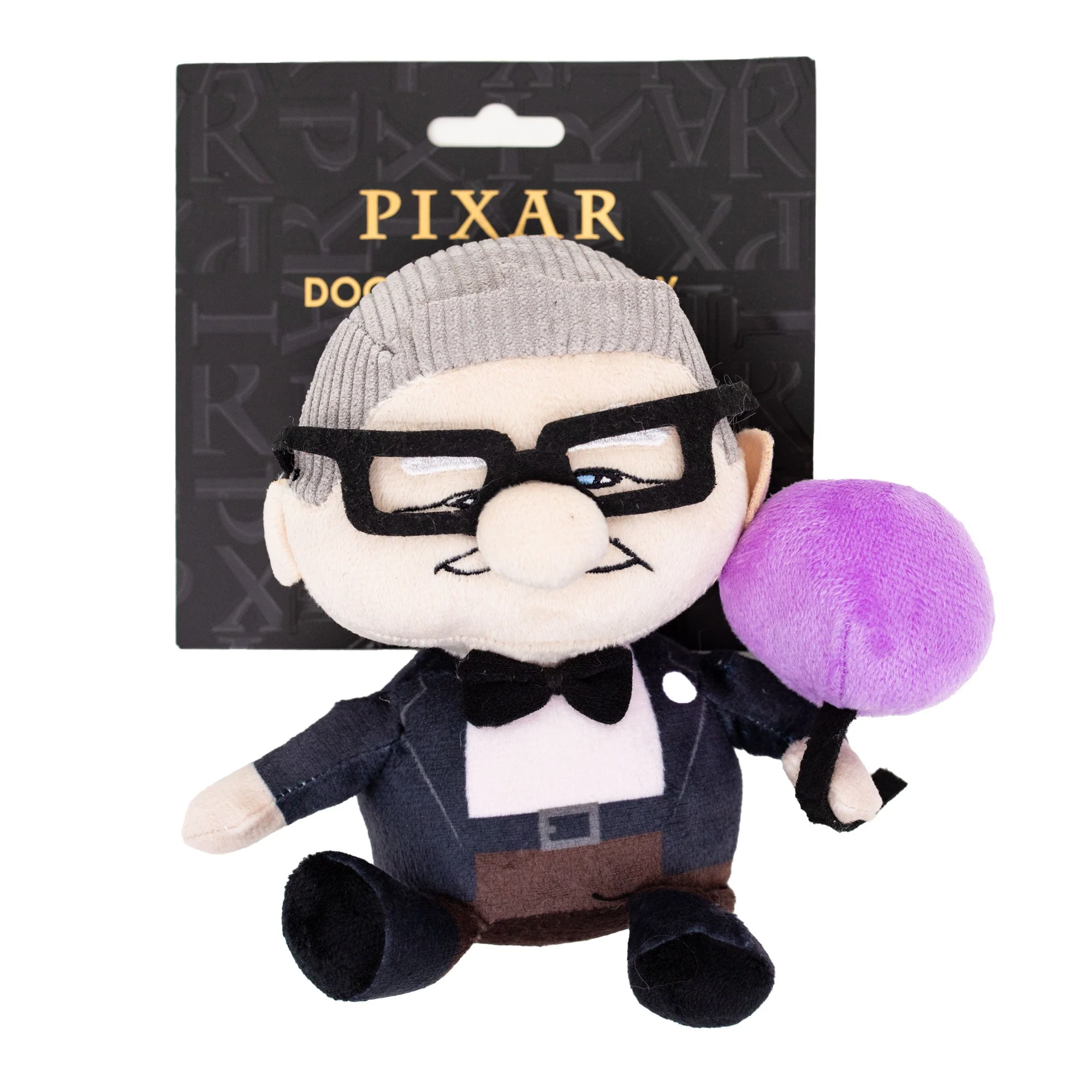 Dog Toy Squeaker Plush - Up Carl with Balloon Sitting Pose - Image 4