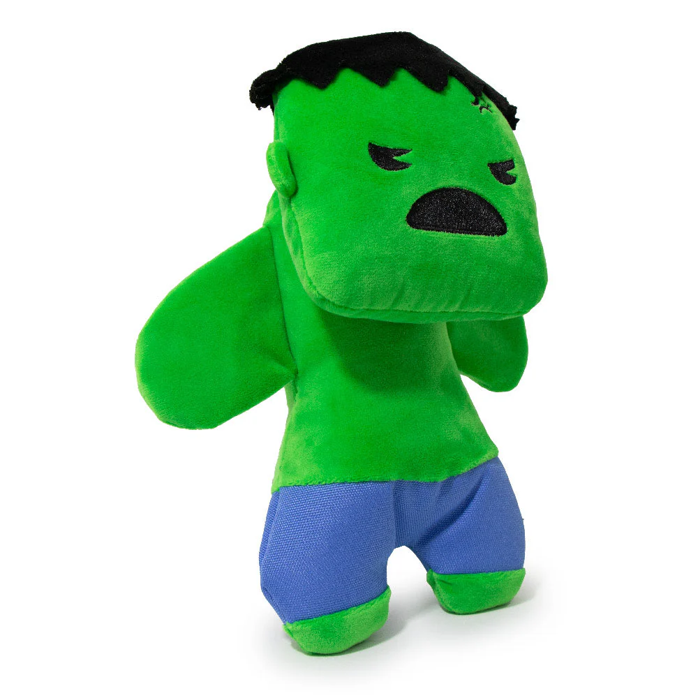 Dog Toy Squeaky Plush - Kawaii Hulk Standing Pose - Image 2