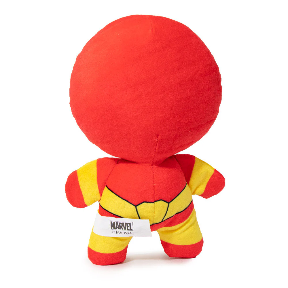 Dog Toy Squeaky Plush - Kawaii Iron Man Standing Pose - Image 3