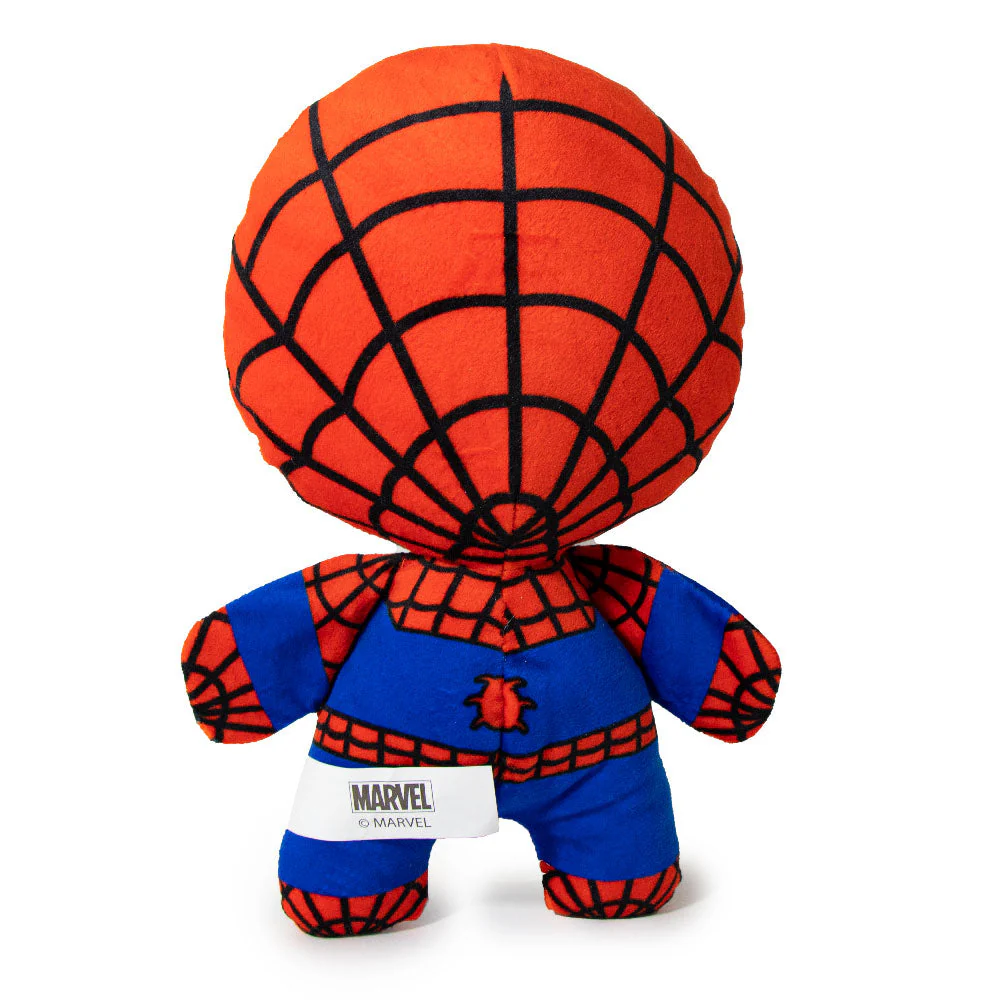 Dog Toy Squeaky Plush - Kawaii Spider-Man Standing Pose - Image 3