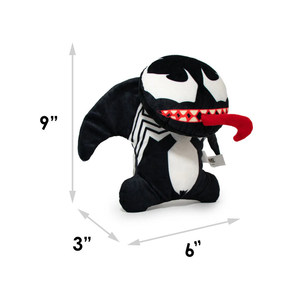Dog Toy Squeaky Plush - Kawaii Venom Standing Pose - Image 4
