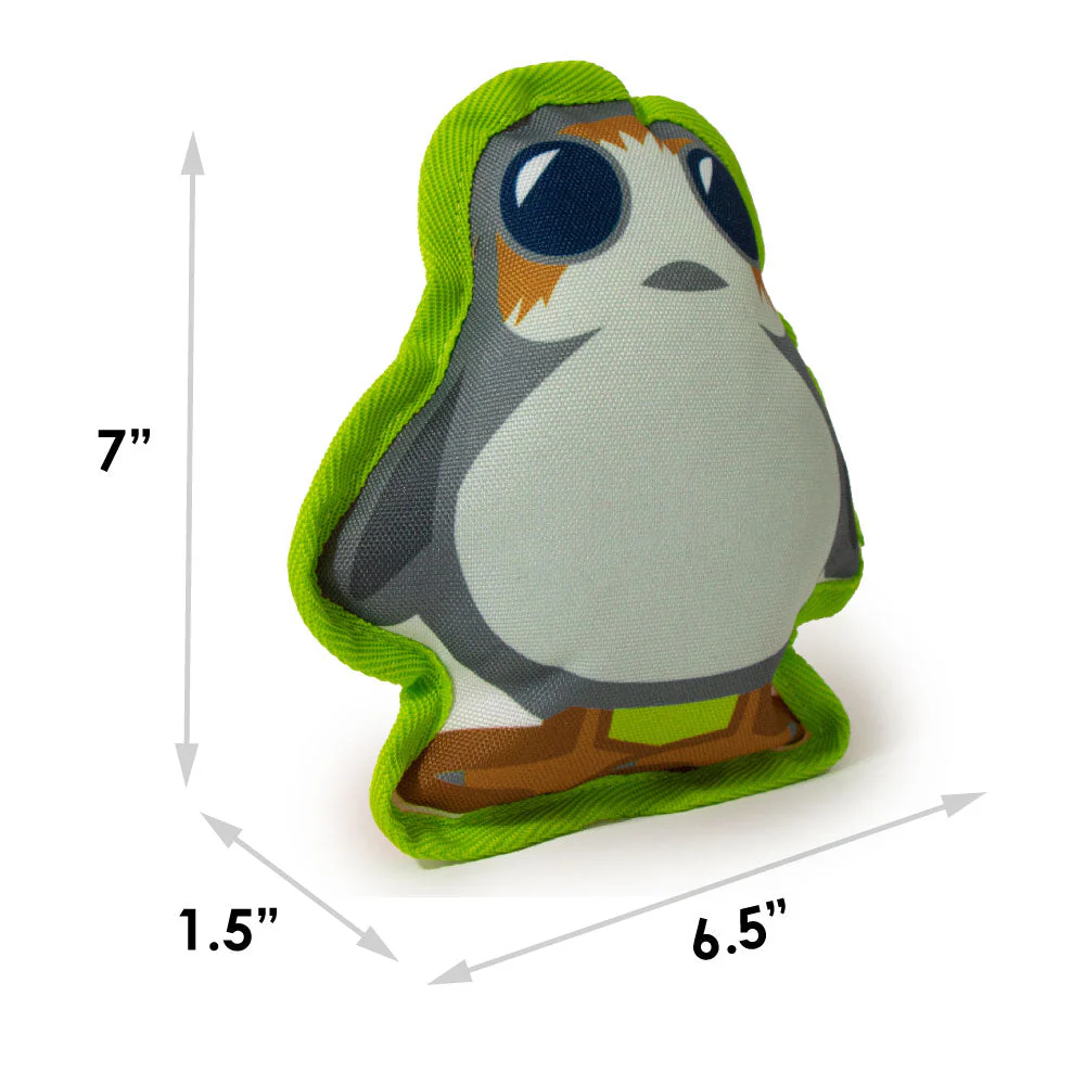 Dog Toy Squeaky Plush - Star Wars Porg Full Body - Image 5