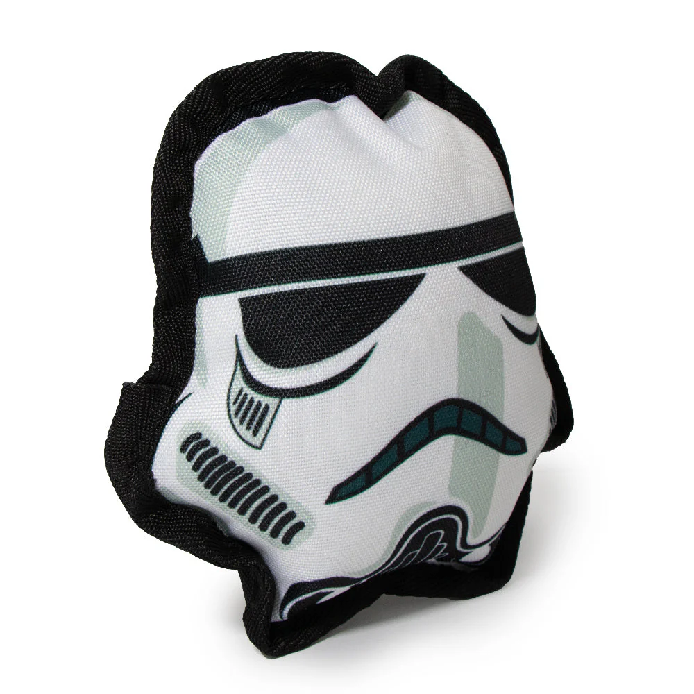 Dog Toy Squeaky Plush - Star Wars Stormtrooper Head - Image 2