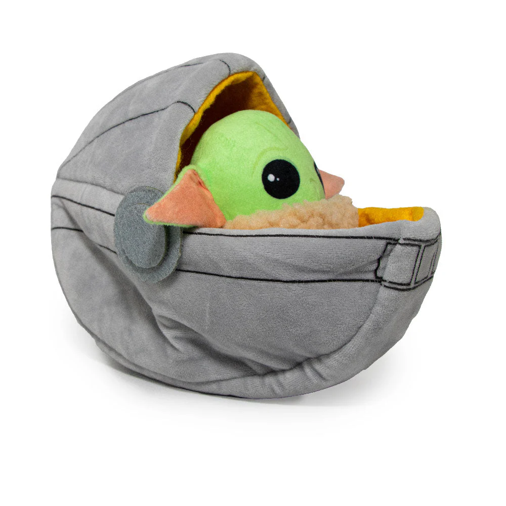 Dog Toy Squeaky Plush - Star Wars The Child Carriage Pose - Image 2