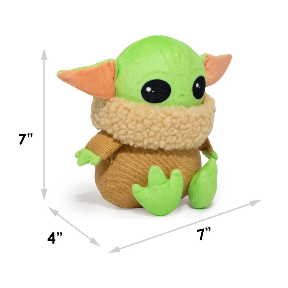 Dog Toy Squeaky Plush - Star Wars The Child Sitting Pose - Image 4