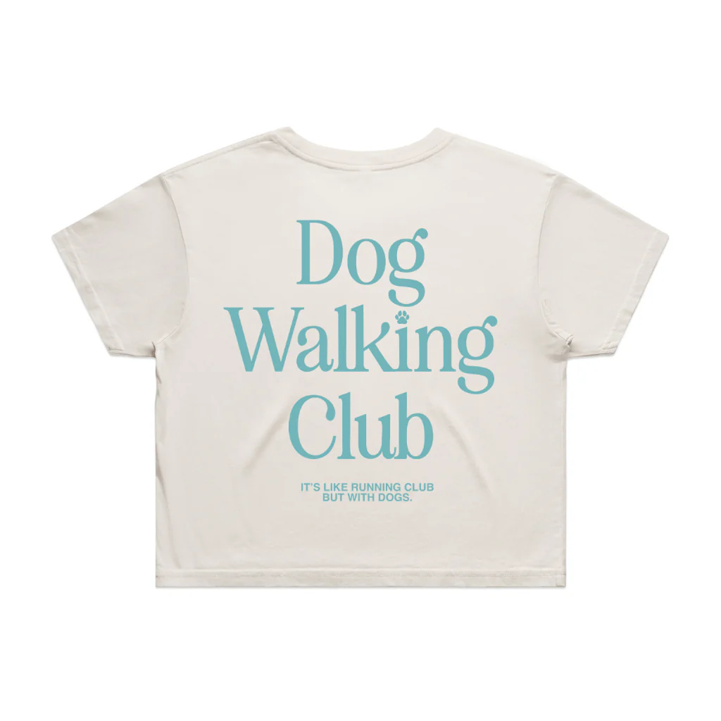 Dog Walking Club Crop Top | Gift for Dog Lovers & Pup Owners - Image 2