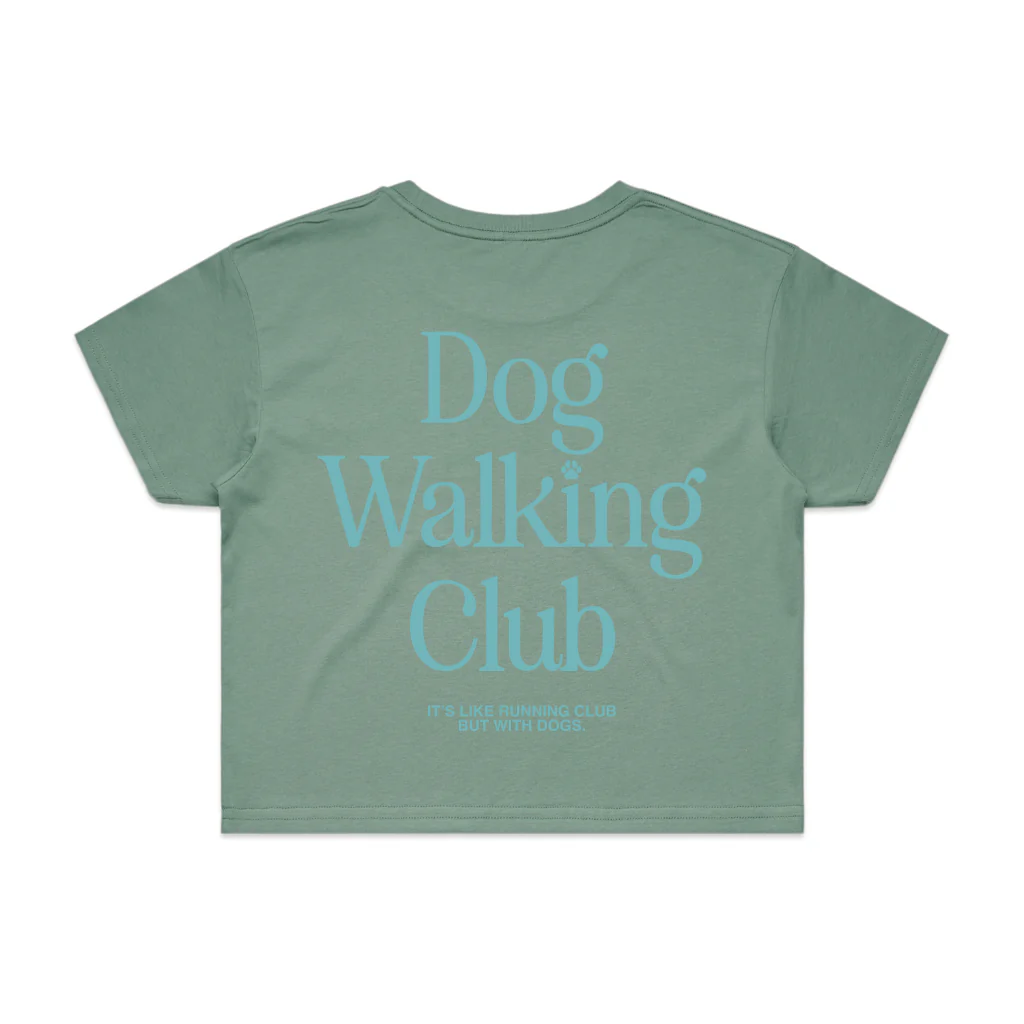 Dog Walking Club Crop Top | Gift for Dog Lovers & Pup Owners - Image 6