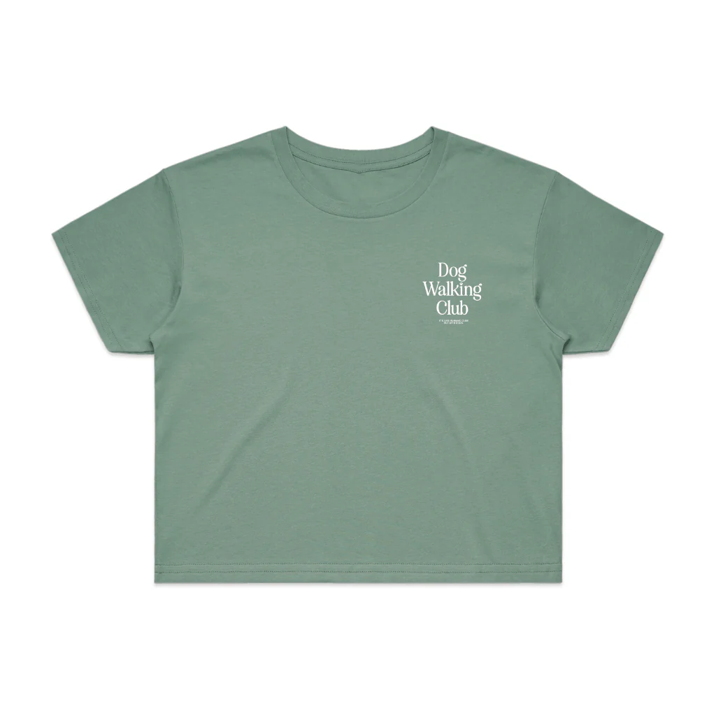 Dog Walking Club Crop Top | Gift for Dog Lovers & Pup Owners - Image 9