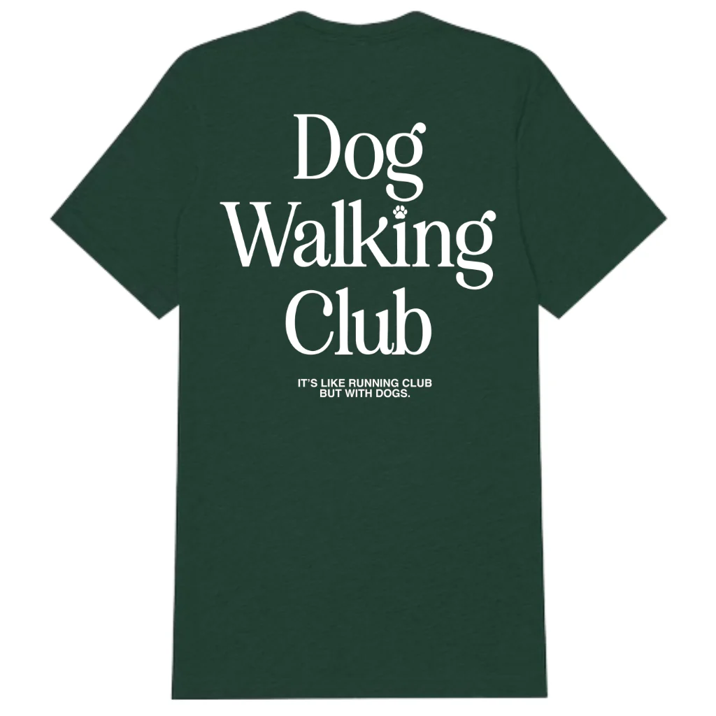 Dog Walking Club T-Shirt | Present for Dog Lovers & Owners - Image 4