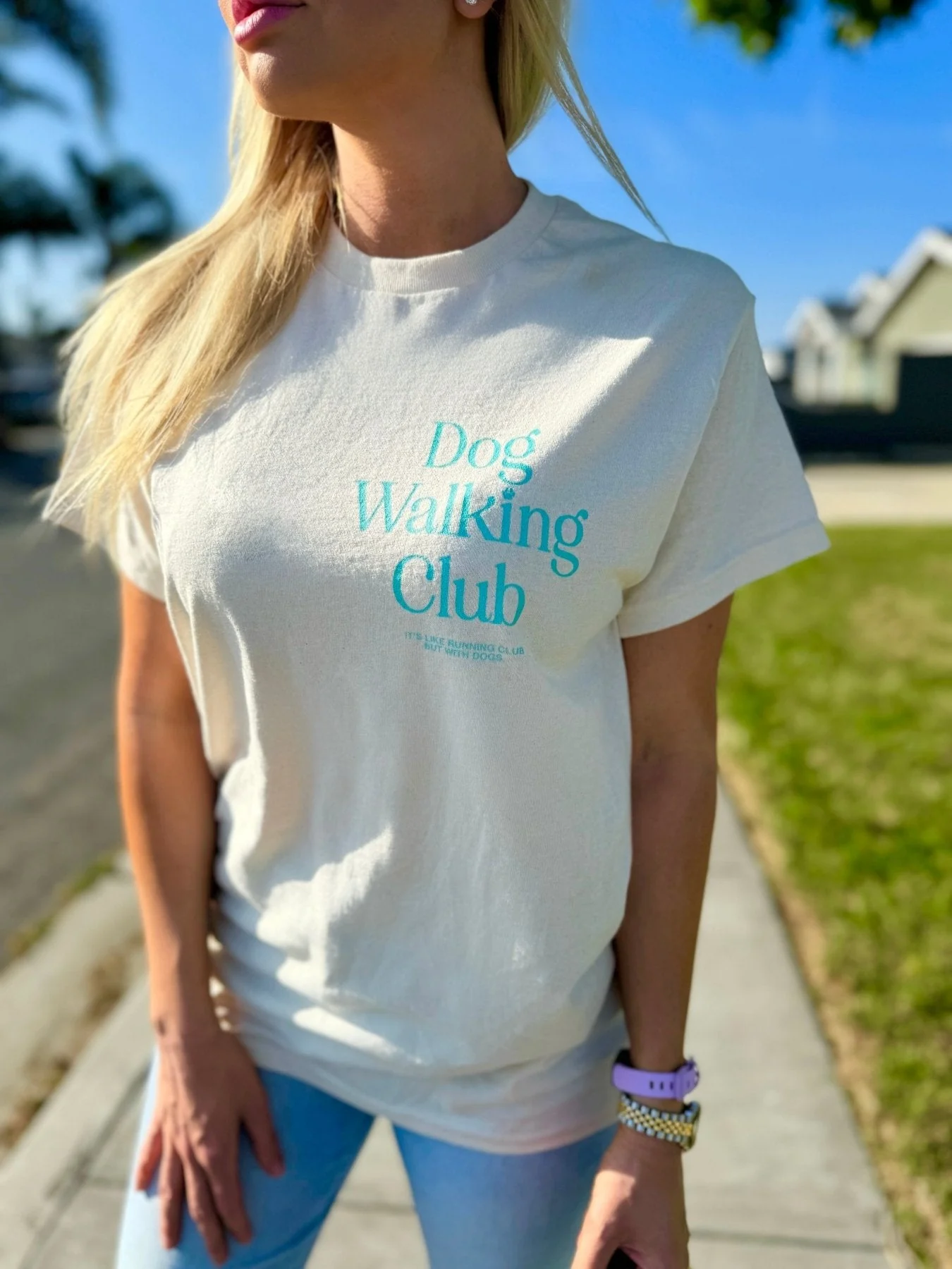 Dog Walking Club T-Shirt | Present for Dog Lovers & Owners - Image 8