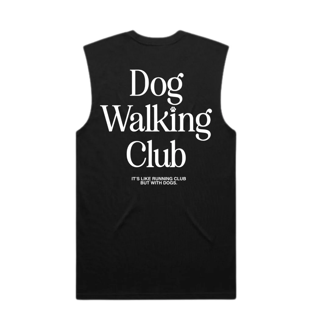 Dog Walking Club | Uni-Sex Muscle Tank | - Image 2