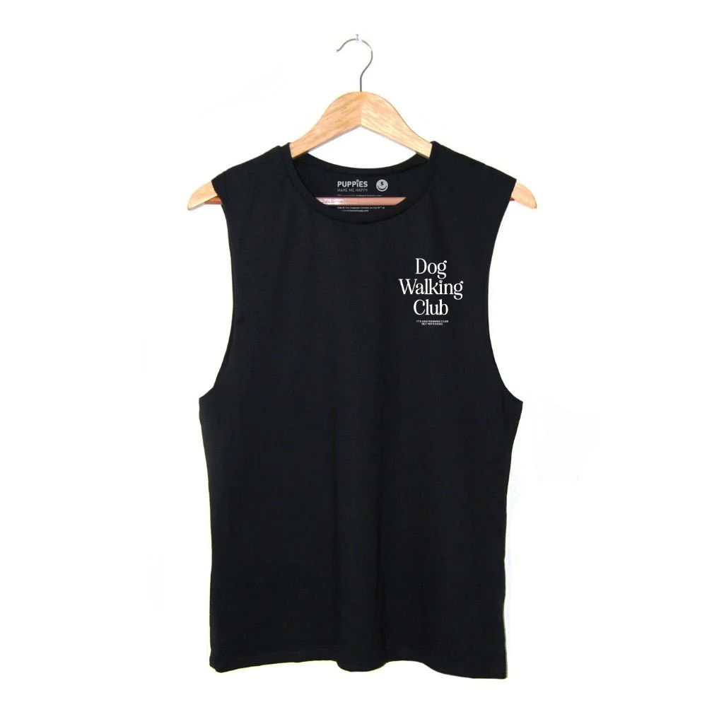 Dog Walking Club | Uni-Sex Muscle Tank | - Image 3