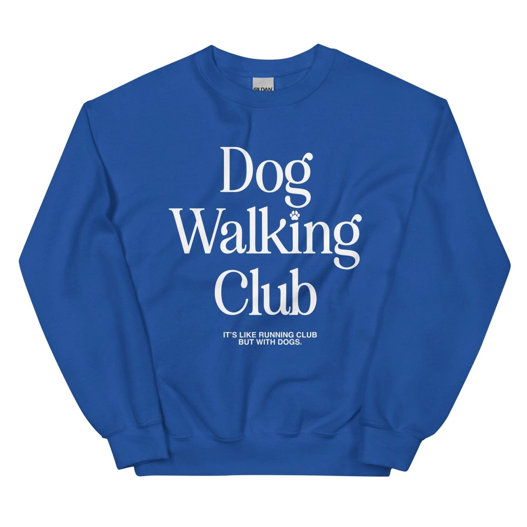 Dog Walking Club | Unisex Sweatshirt | White Font - Image 6