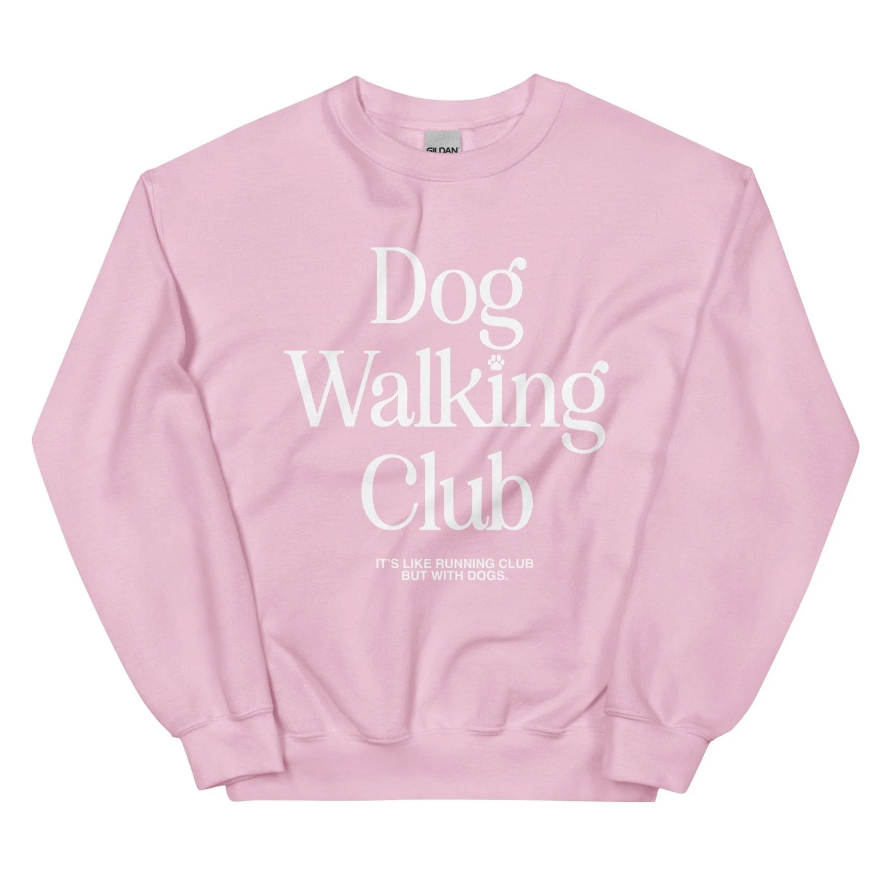 Dog Walking Club | Unisex Sweatshirt | White Font - Image 9