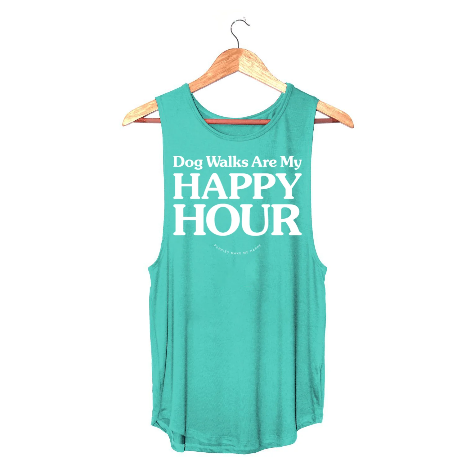 Dog Walks are my Happy Hour | Women's Sleeveless - Image 3