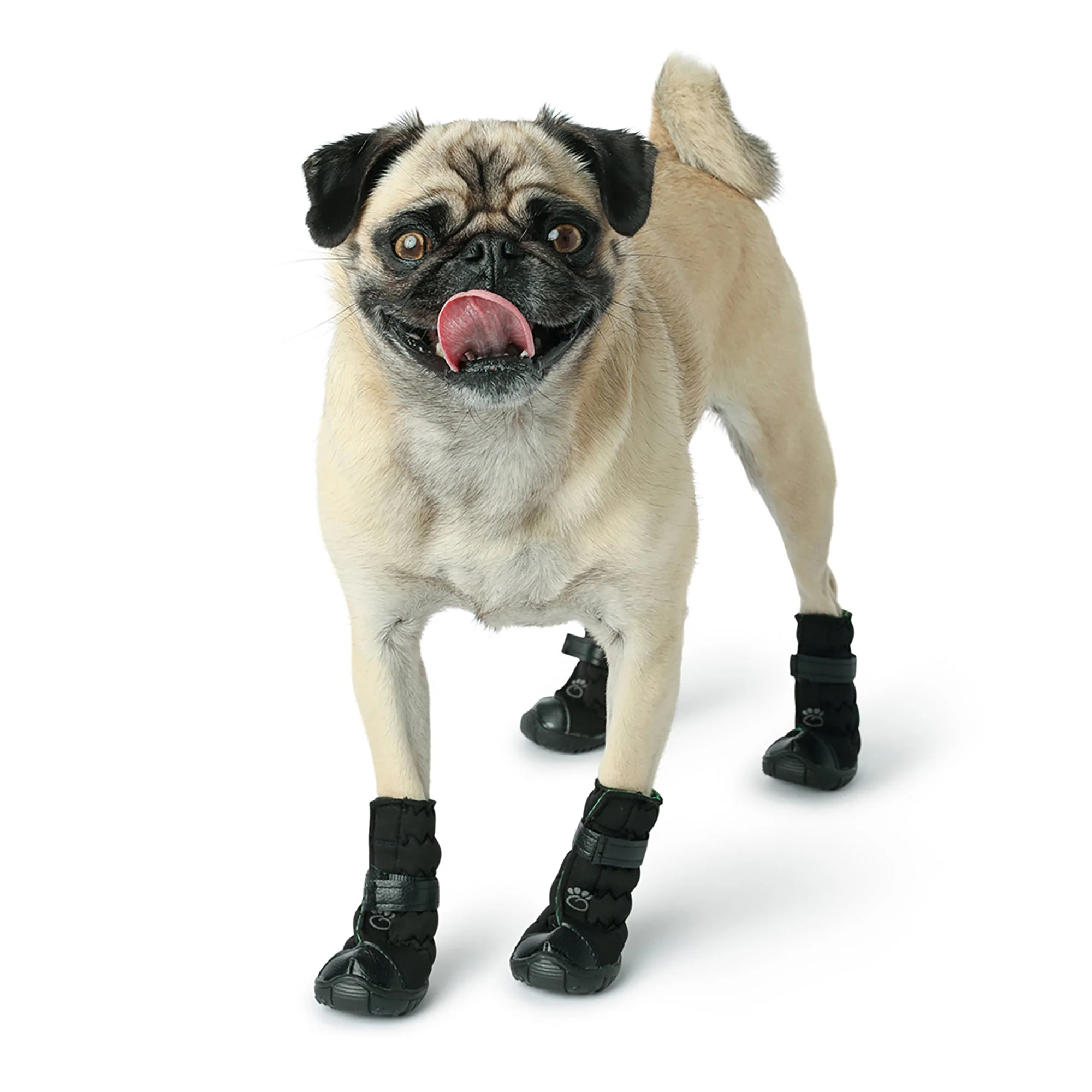 Elasto-Fit Dog Boots - Black - Image 2