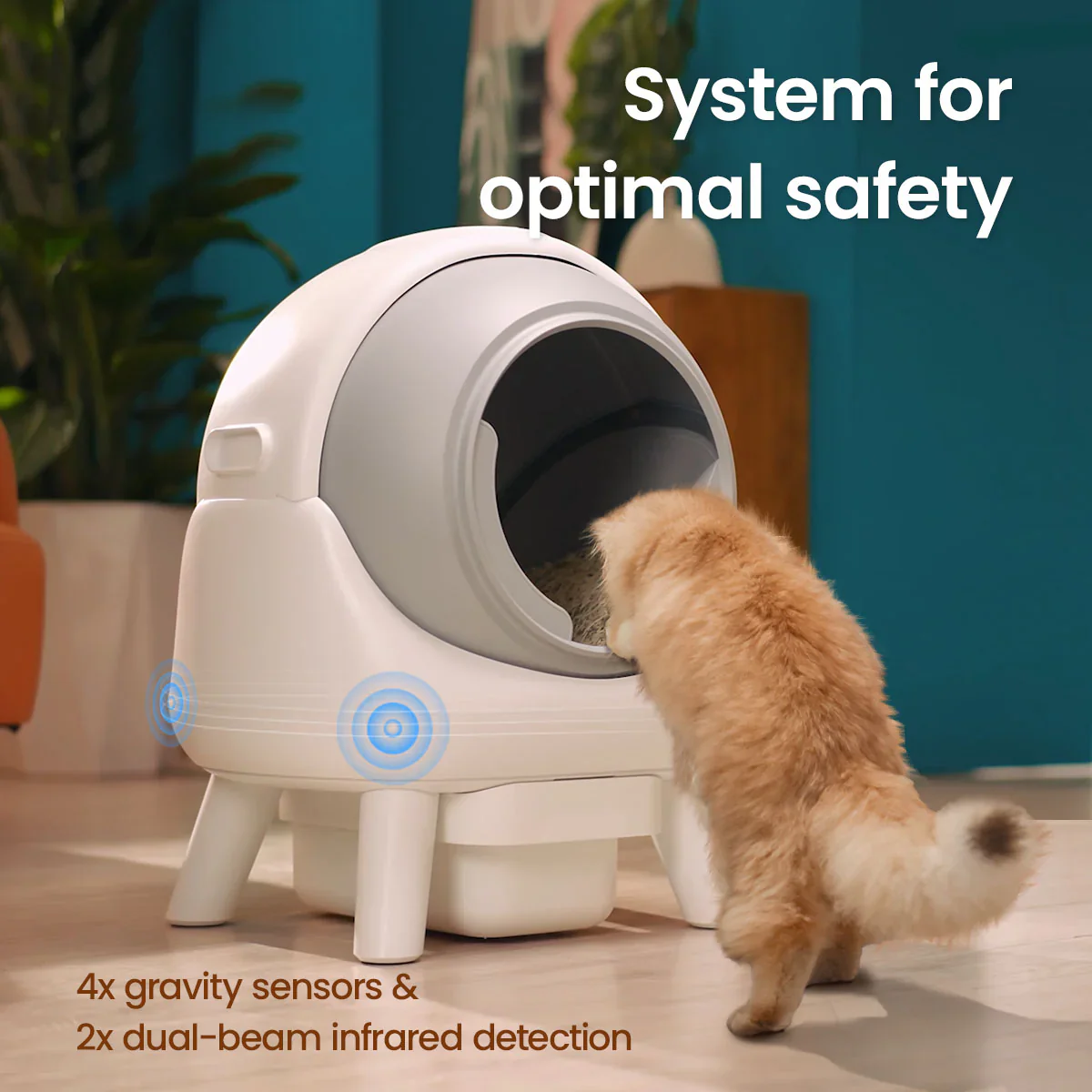 Els Pet Orbitie Self Cleaning Litter Box - Image 4