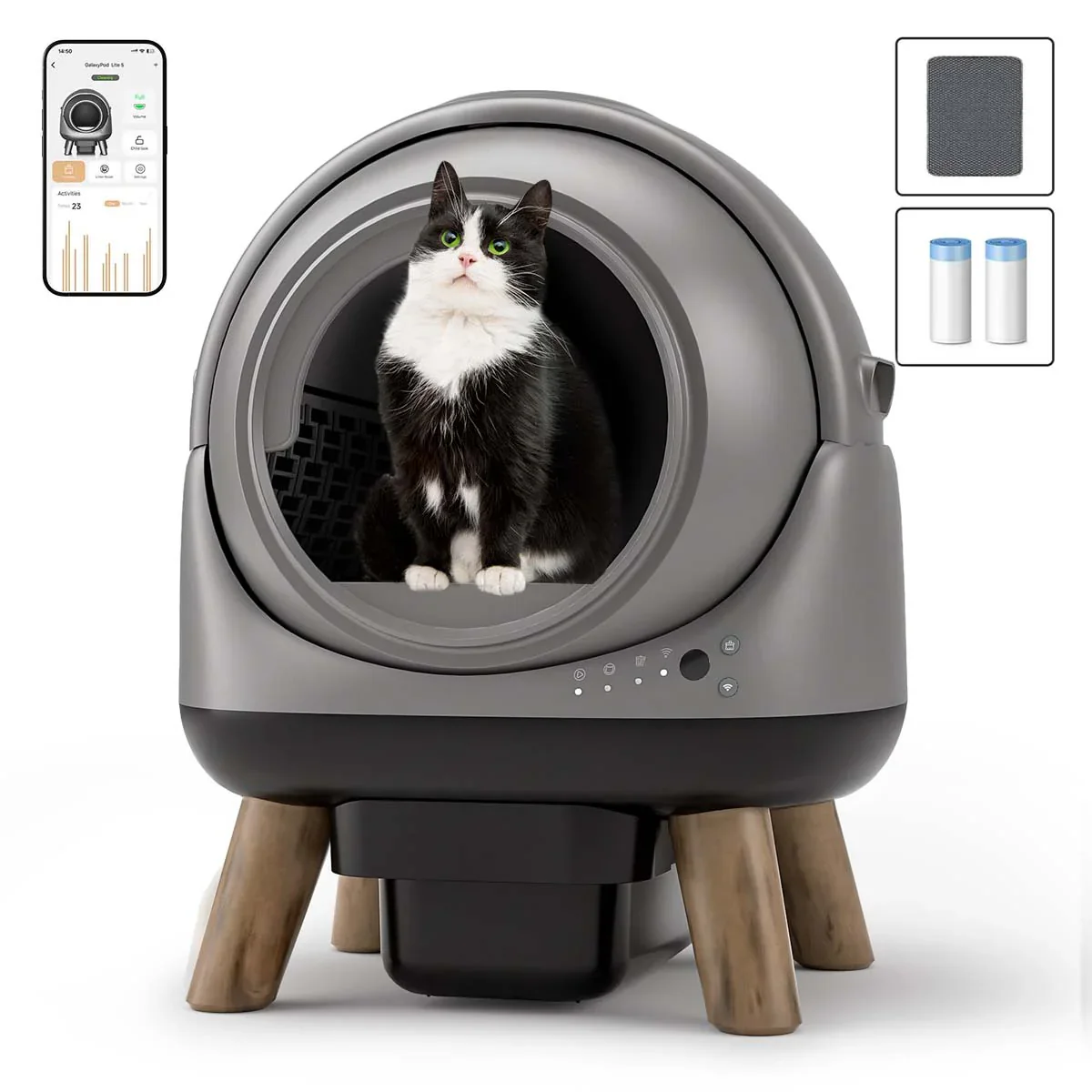 Els Pet Orbitie Self Cleaning Litter Box - Image 8