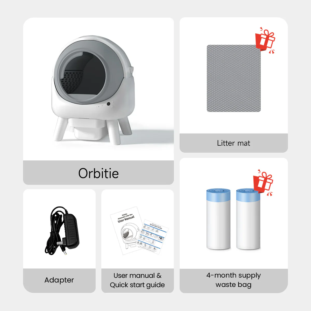 Els Pet Orbitie Self Cleaning Litter Box - Image 9