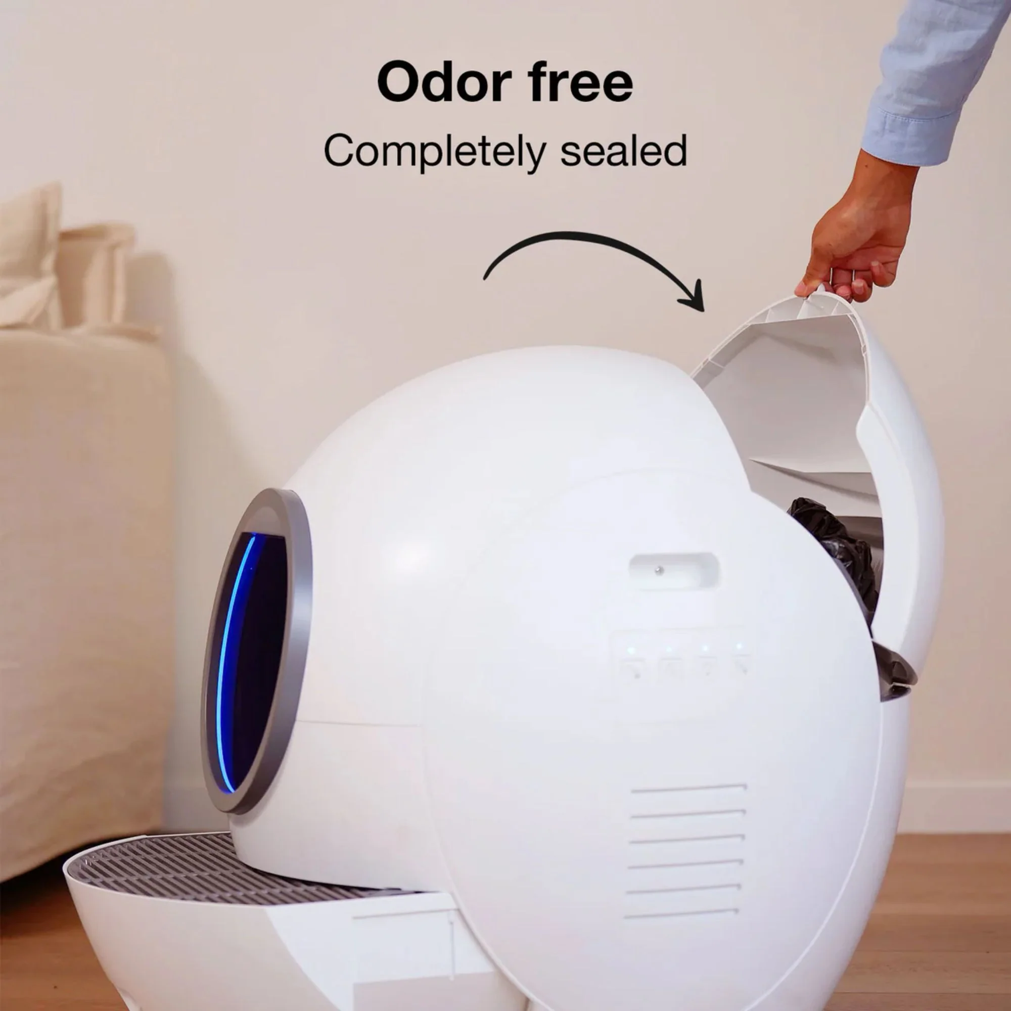 Els Pet Spaceship Odor-free Self Cleaning Litter Box - Image 6