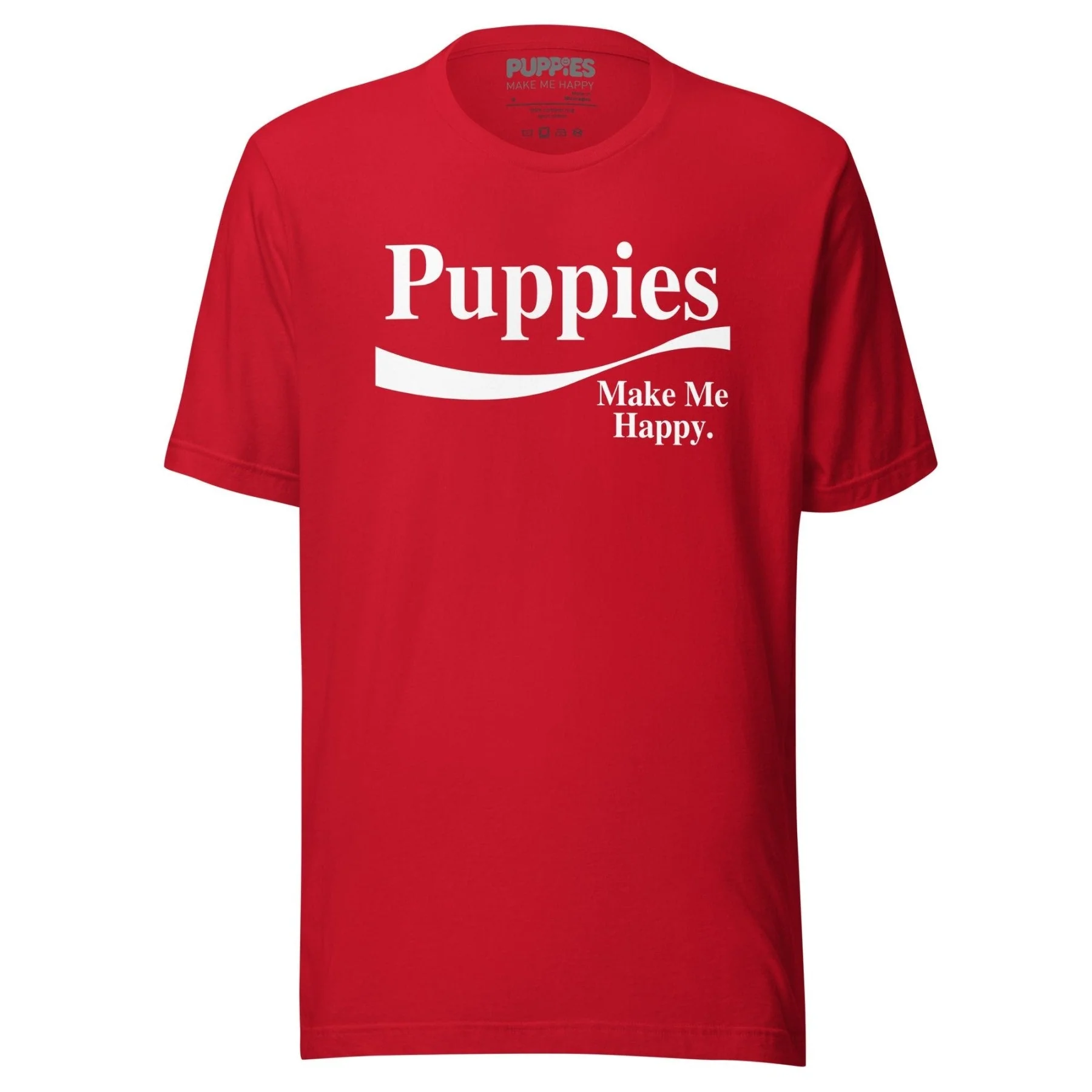 Enjoy Puppies Make Me Happy | Unisex T-shirt - Image 2