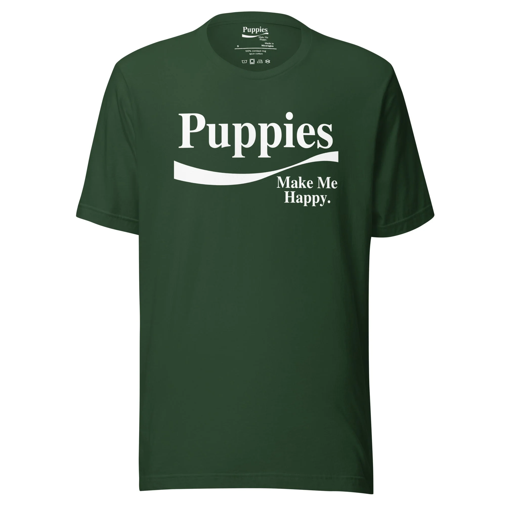 Enjoy Puppies Make Me Happy | Unisex T-shirt - Image 3