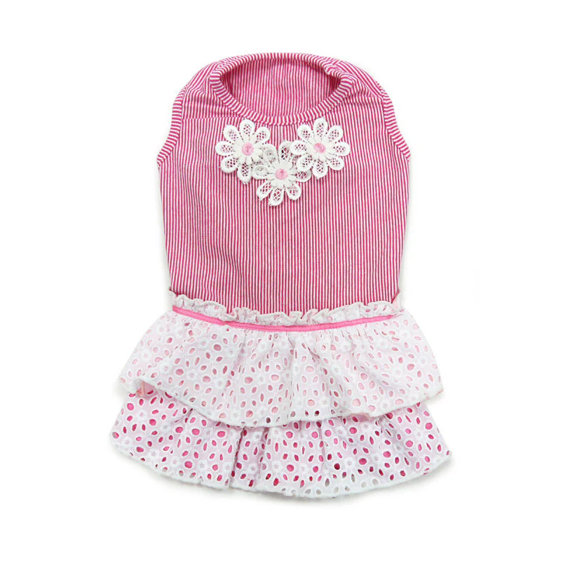 Eyelet Flower Dress - Image 2