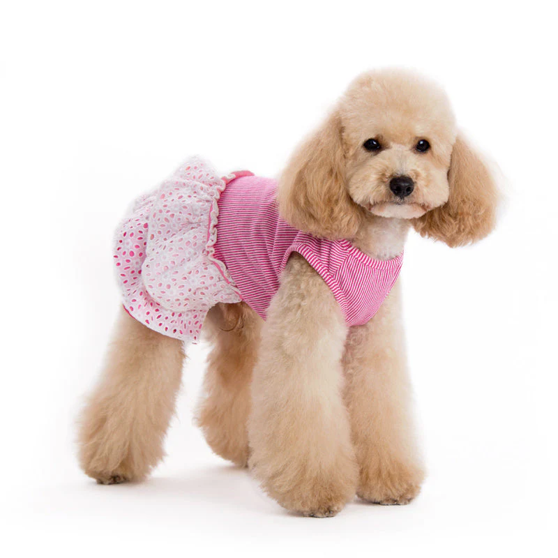 Eyelet Flower Dress - Image 7