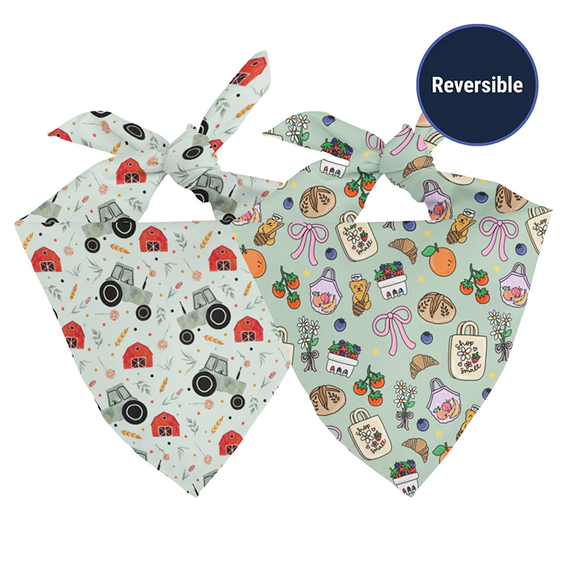 Farmers Market Dog Bandana - Image 2