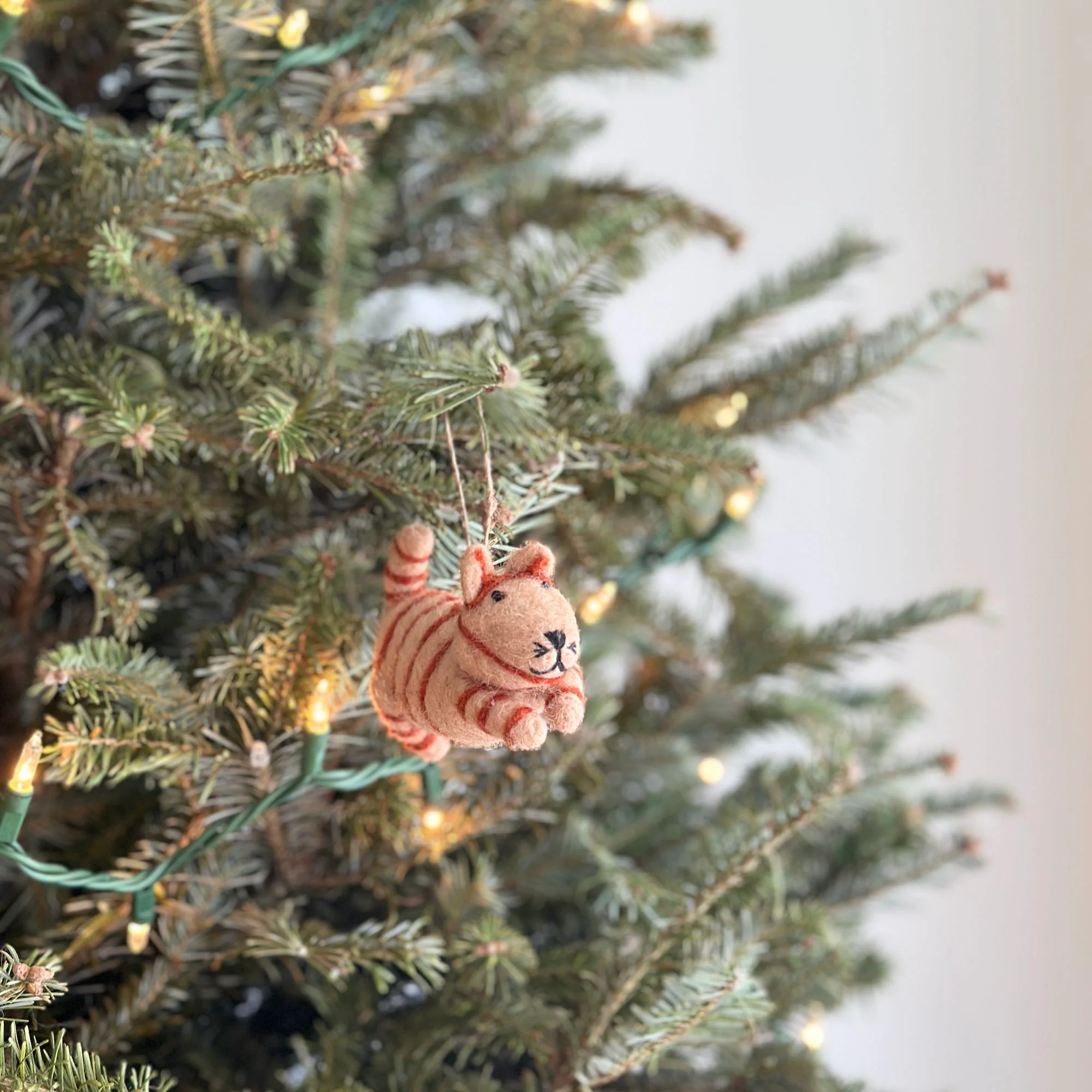 Felt Christmas Ornaments Set of 4 - Cats - Image 7