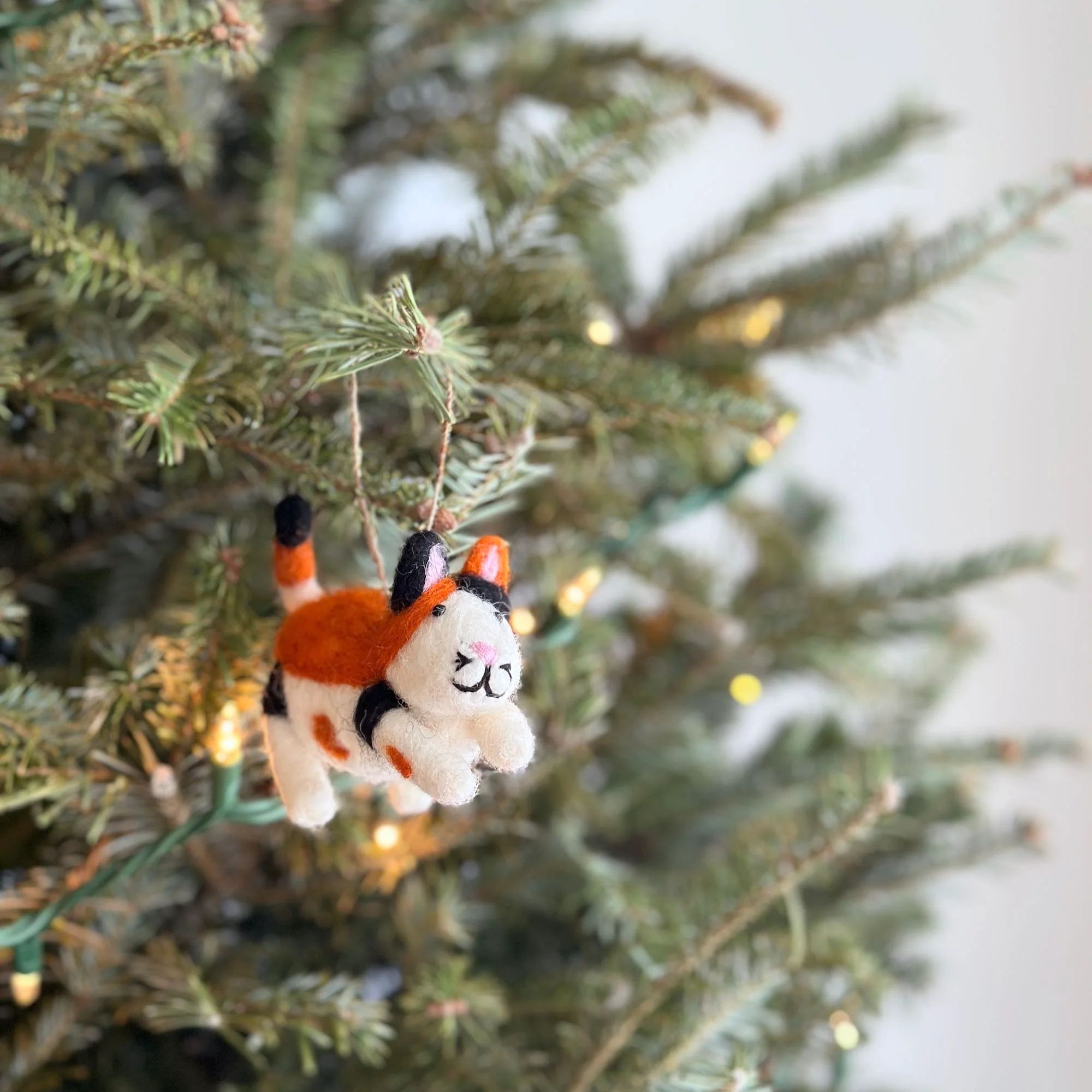 Felt Ornament - Cat - Image 2