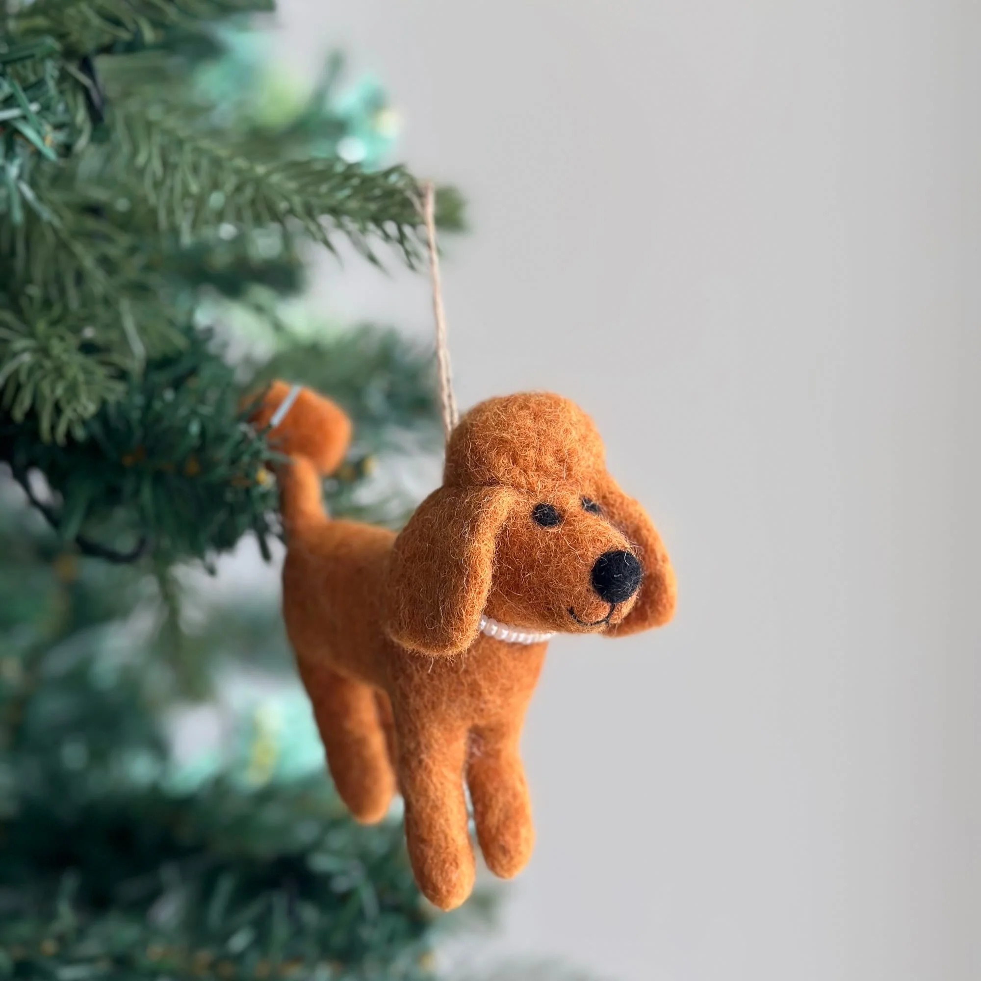 Felt Ornament - Poodle Ornament - Image 4