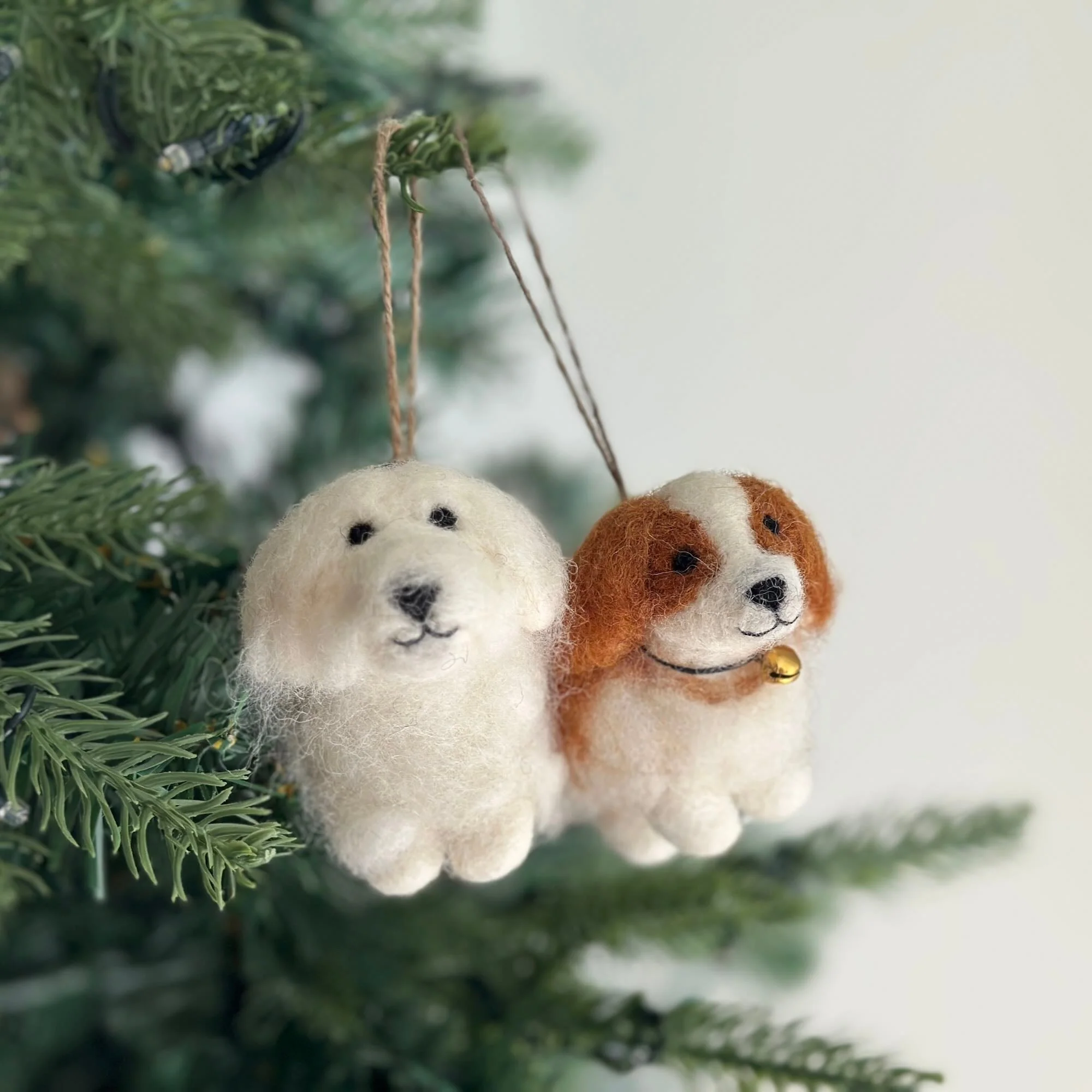 Felt Ornament - White Maltese Dog - Image 8