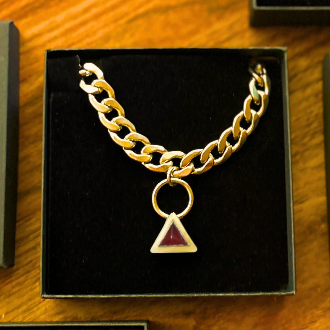 Fierce Gold Pet Necklace | DIPHDA - Image 3