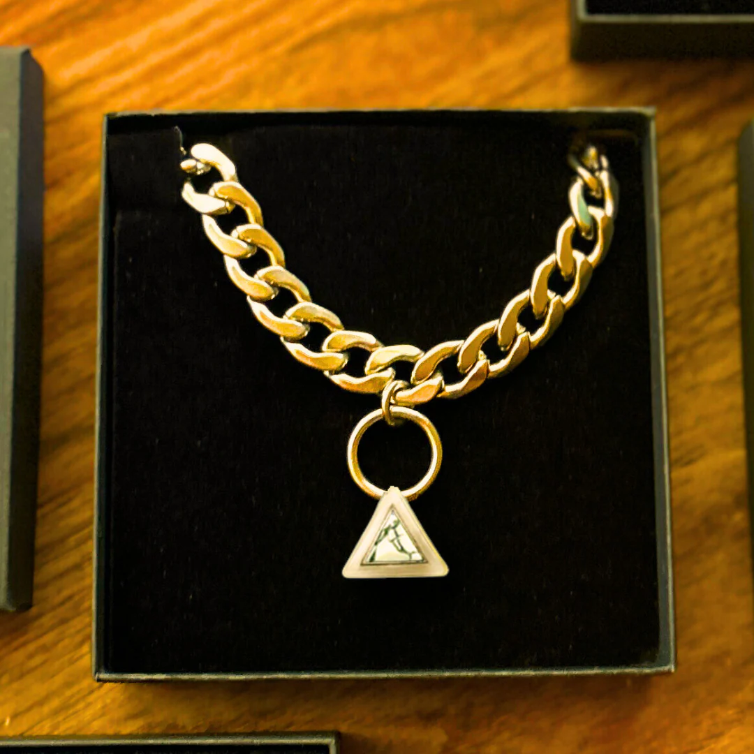 Fierce Gold Pet Necklace | DIPHDA - Image 5